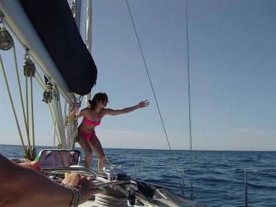Week end in barca a vela Varazze